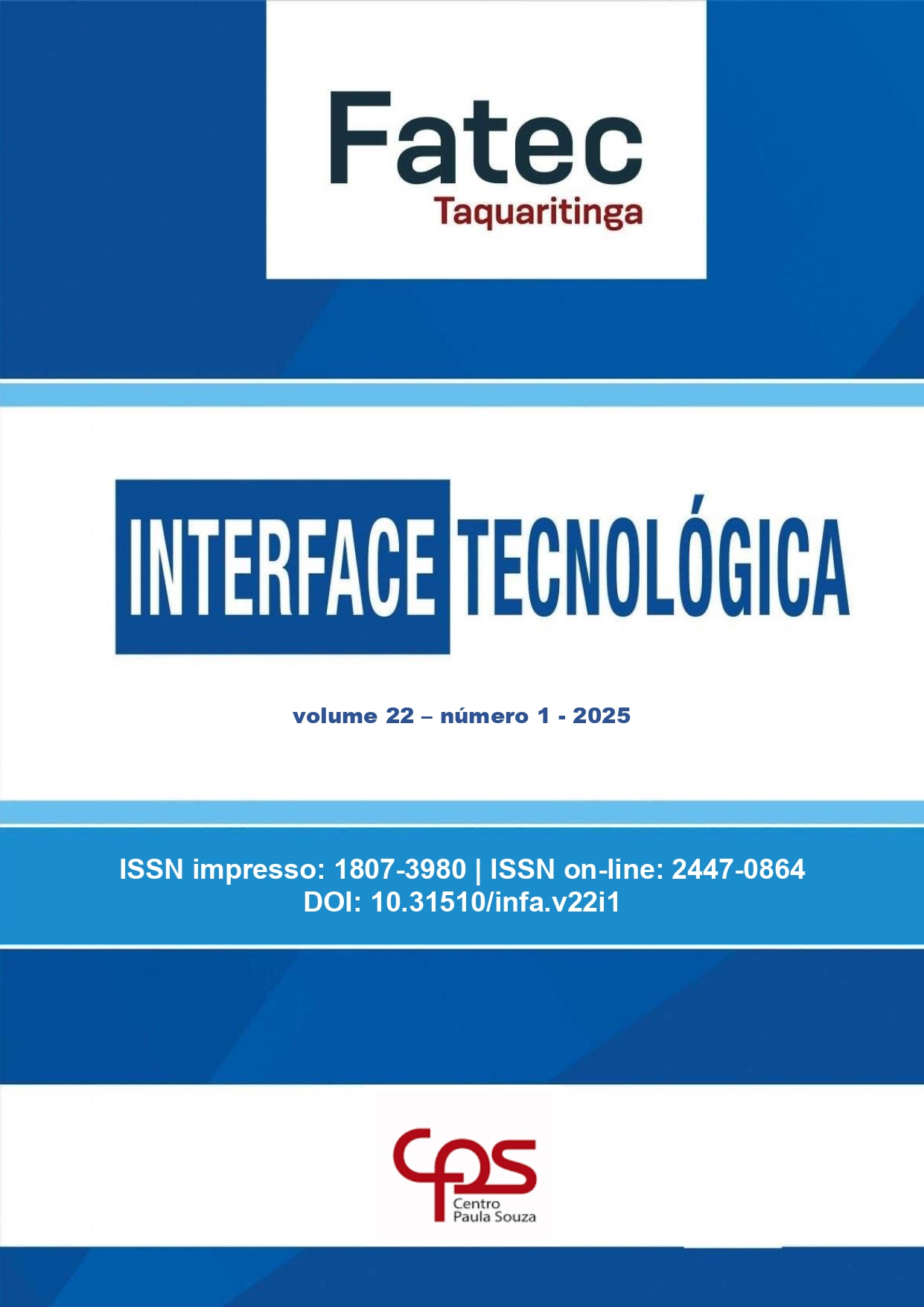 					Visualizar v. 22 n. 1 (2025): Interface Tecnológica
				